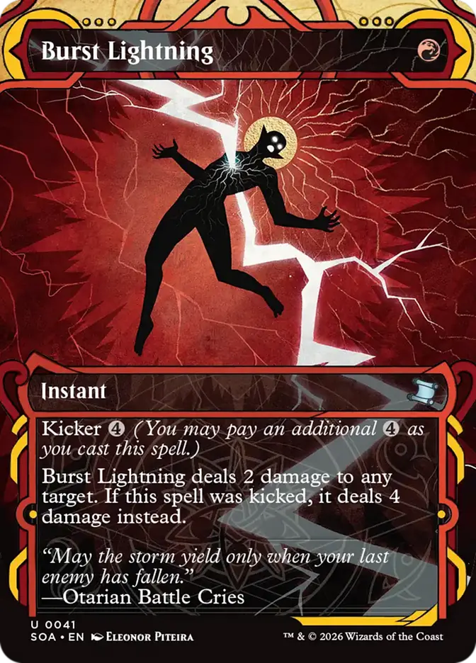Burst Lightning - 41 - Secrets of Strixhaven Mystical Archive