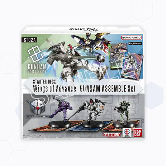 Gundam CG: ST-02a Gundam Assemble / Wings of Advance Starter Set