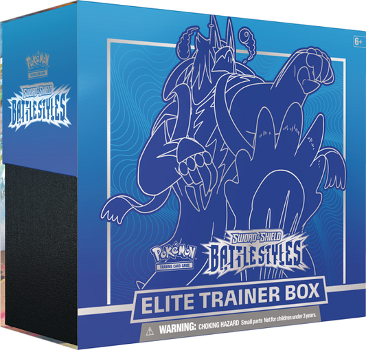 Sword & Shield Battle Styles Elite Trainer Box - Rapid Strike Blue