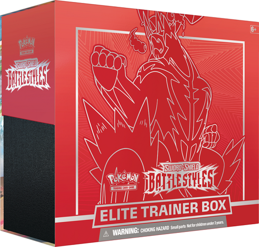 Sword & Shield Battle Styles Elite Trainer Box - Single Strike Red