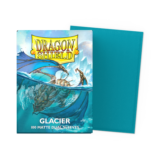 Dragon Shield Glacier - 100 Matte Dual Sleeves