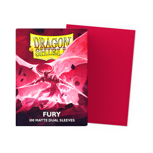 Dragon Shield Fury - 100 Matte Dual Sleeves