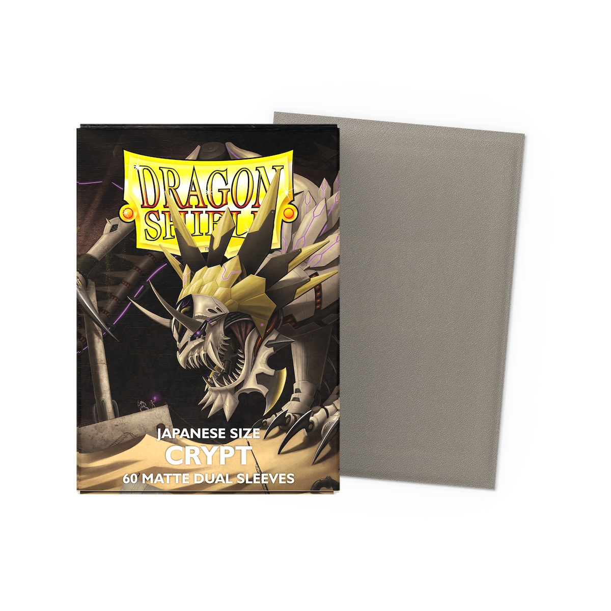 Dragon Shield Crypt - 60 Matte Dual Sleeves (Japanese Size)